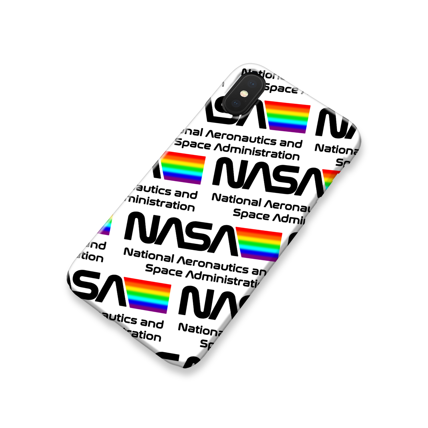 NASA Space Log Slim Phone Case