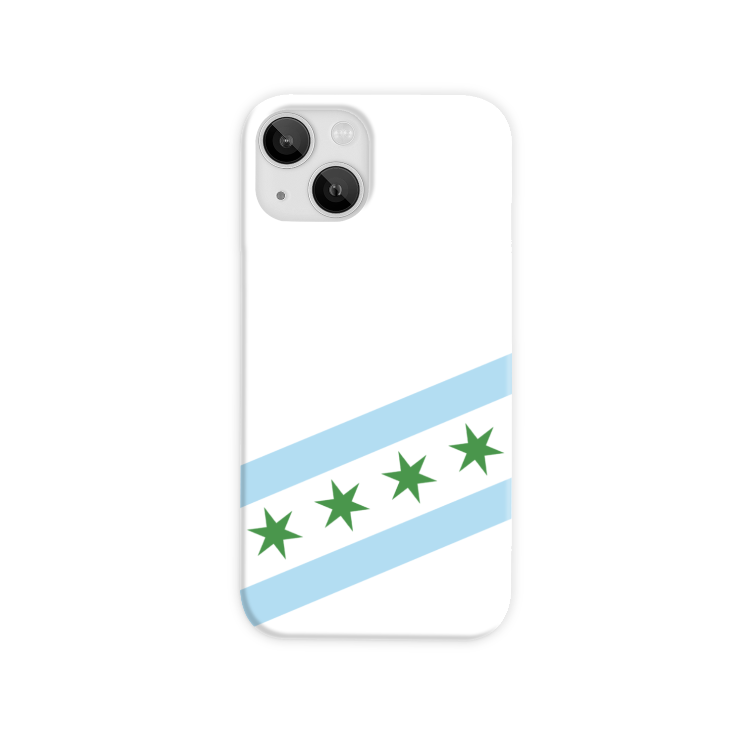 Chicago Flag St. Patty's Slim Phone Case