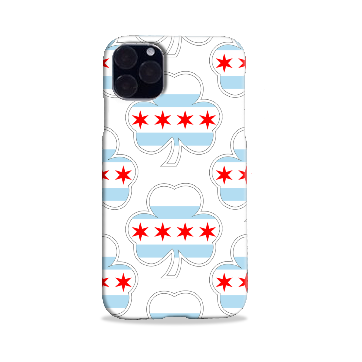 Chicago Flag Shamrock St. Patty's Slim Phone Case