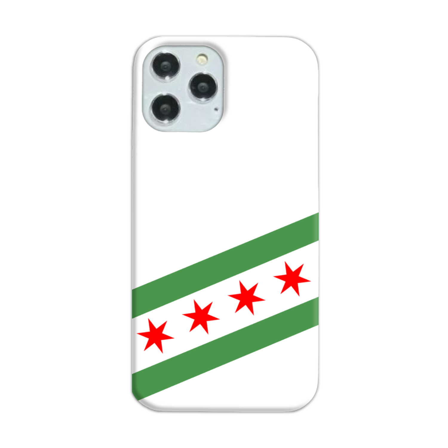 Chicago Flag Green River Slim Phone Case