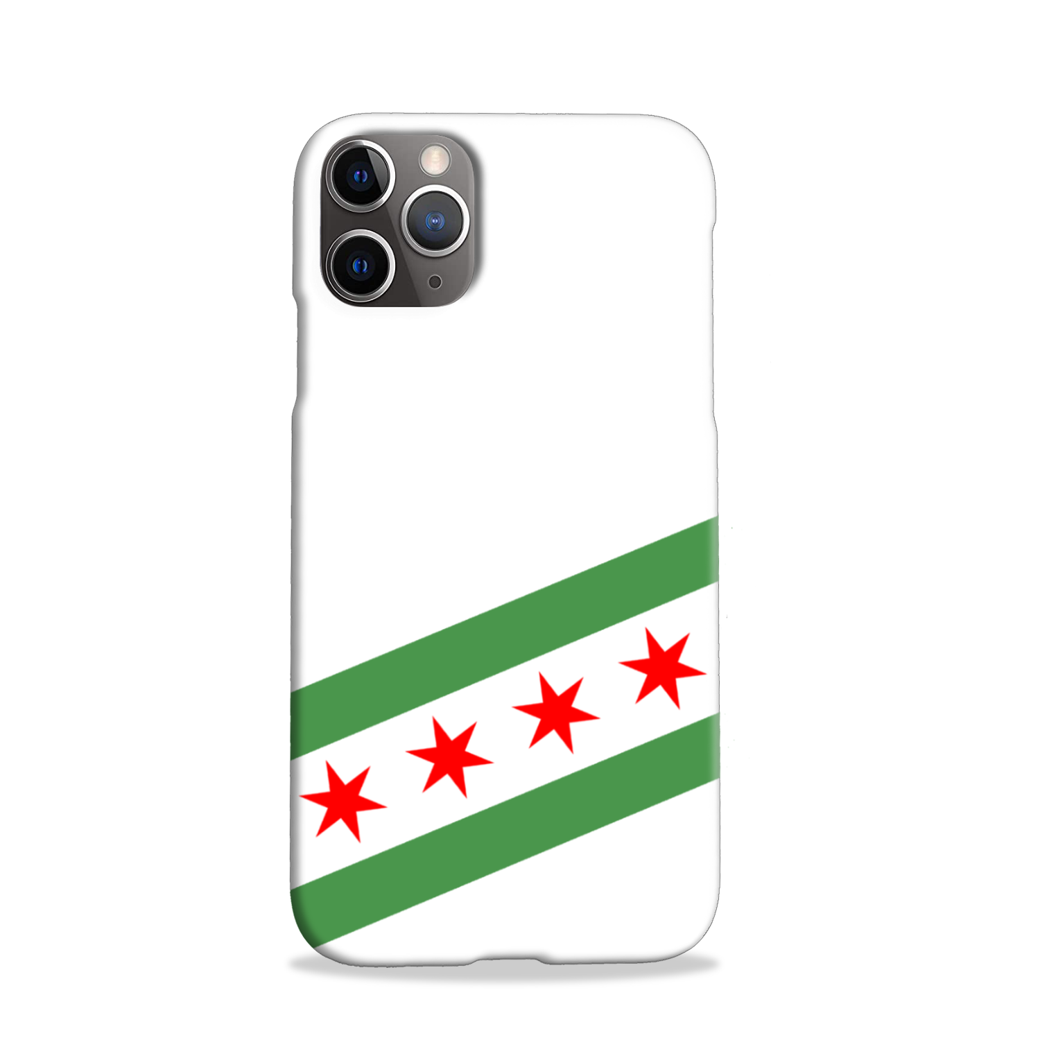 Chicago Flag Green River Slim Phone Case