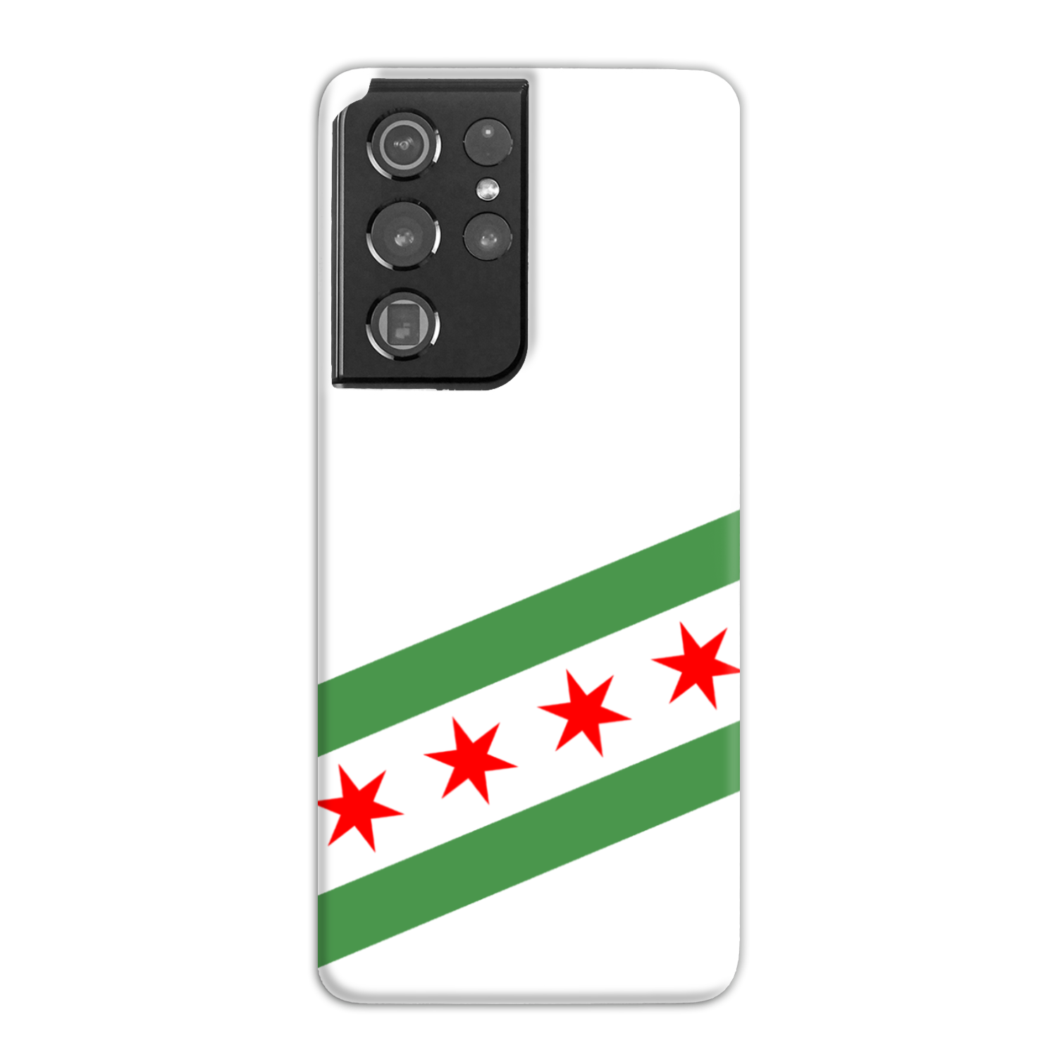 Chicago Flag Green River Slim Phone Case