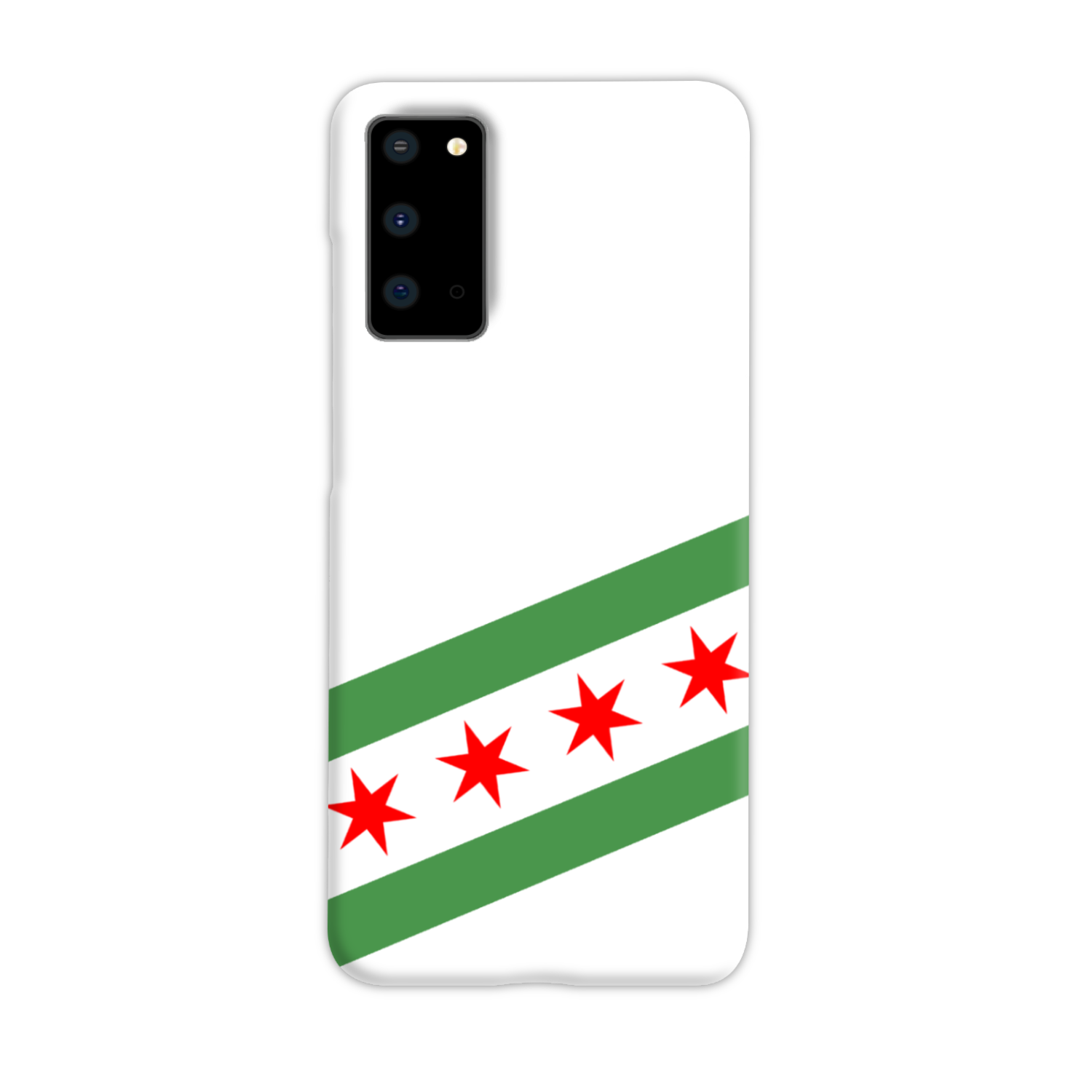 Chicago Flag Green River Slim Phone Case