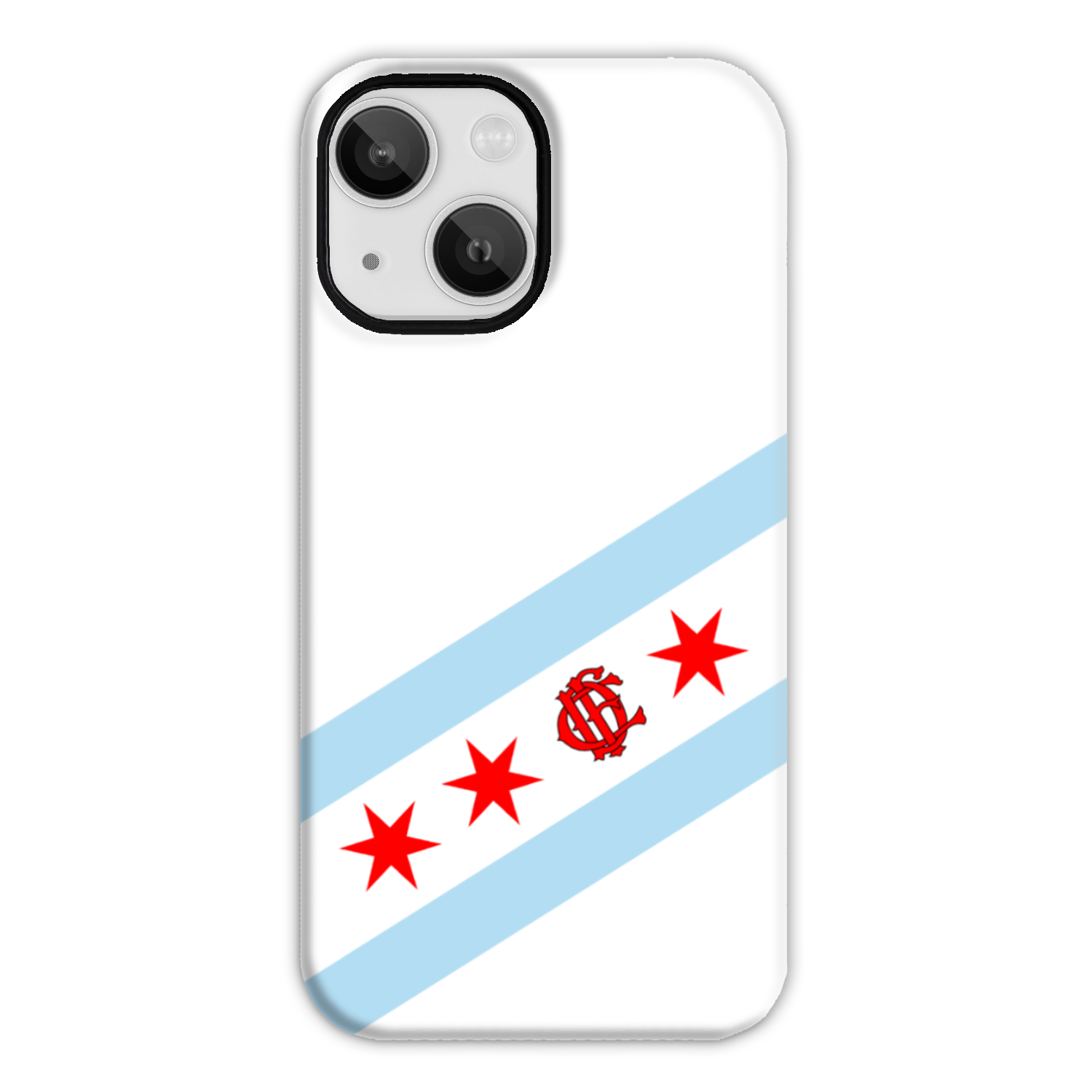 Chicago Flag FD/EMT Flag Tough Phone Case