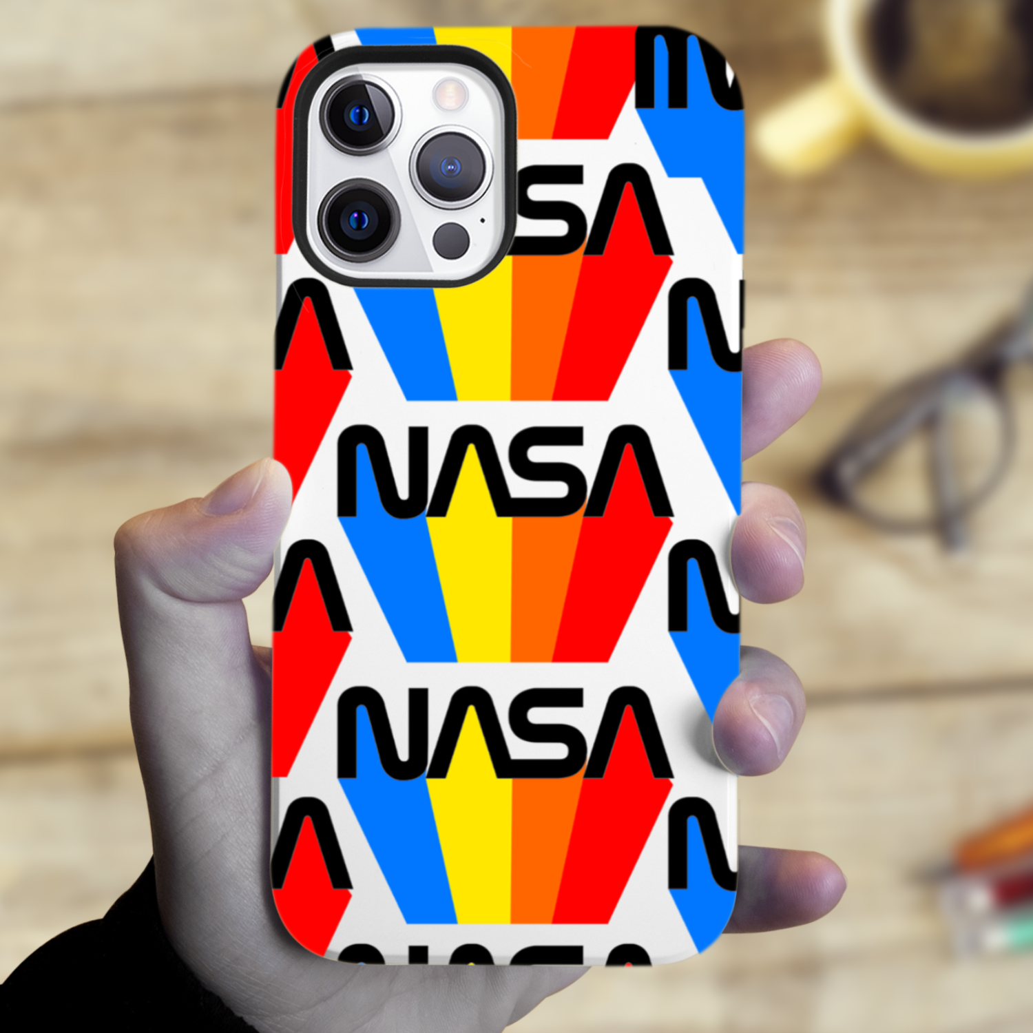 NASA 80's Retro Tough Phone Case