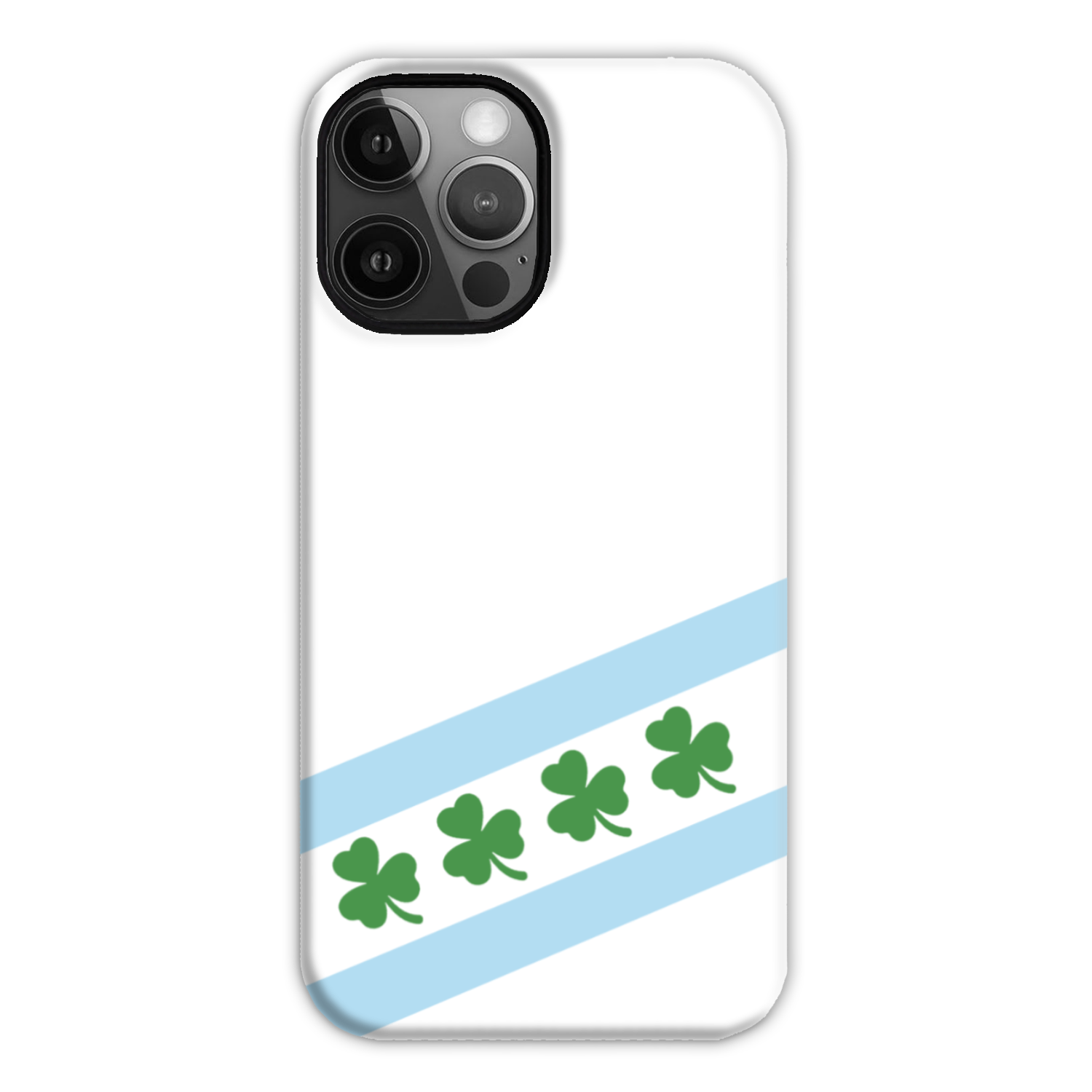 Chicago Flag Shamrock Tough Phone Case