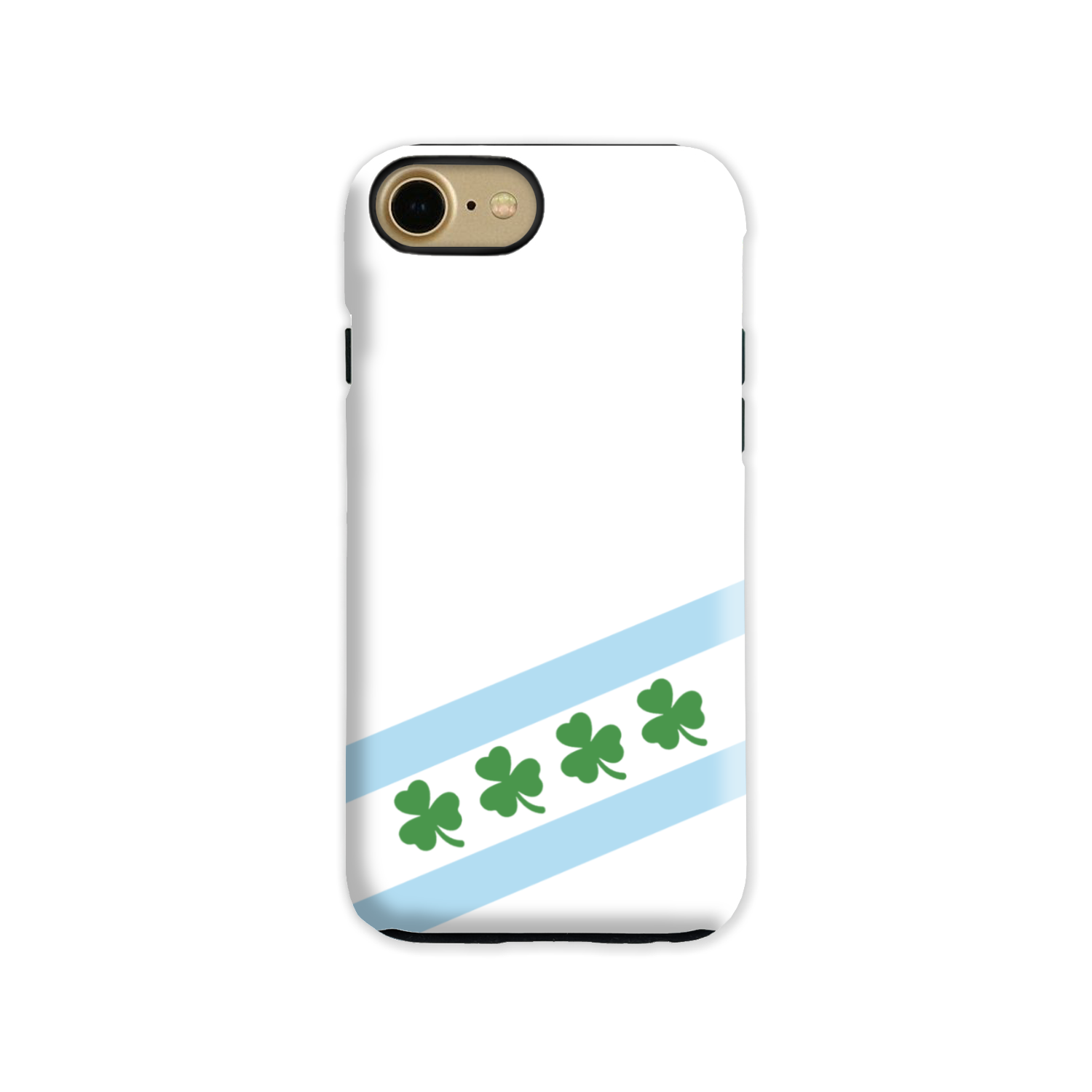 Chicago Flag Shamrock Tough Phone Case