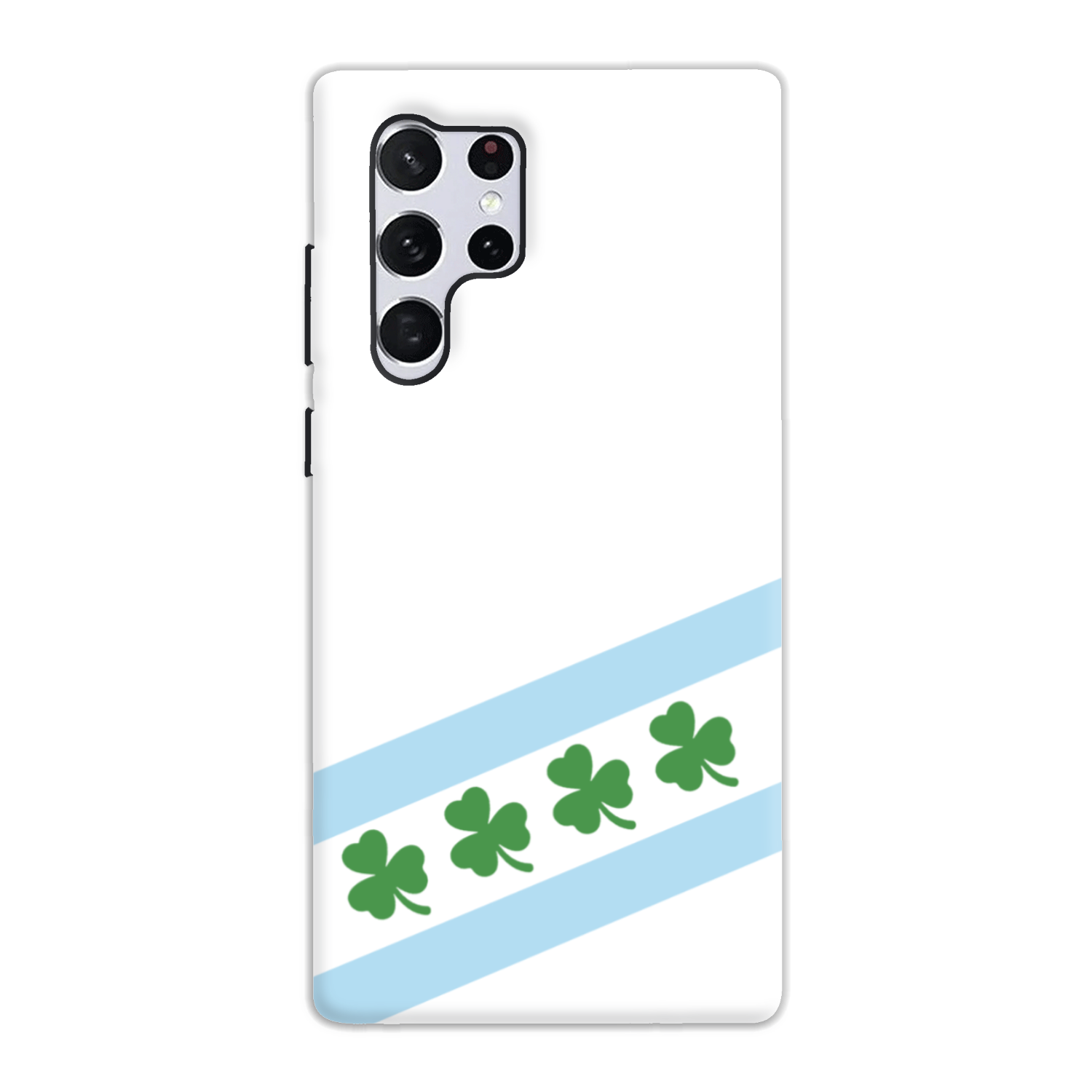 Chicago Flag Shamrock Tough Phone Case