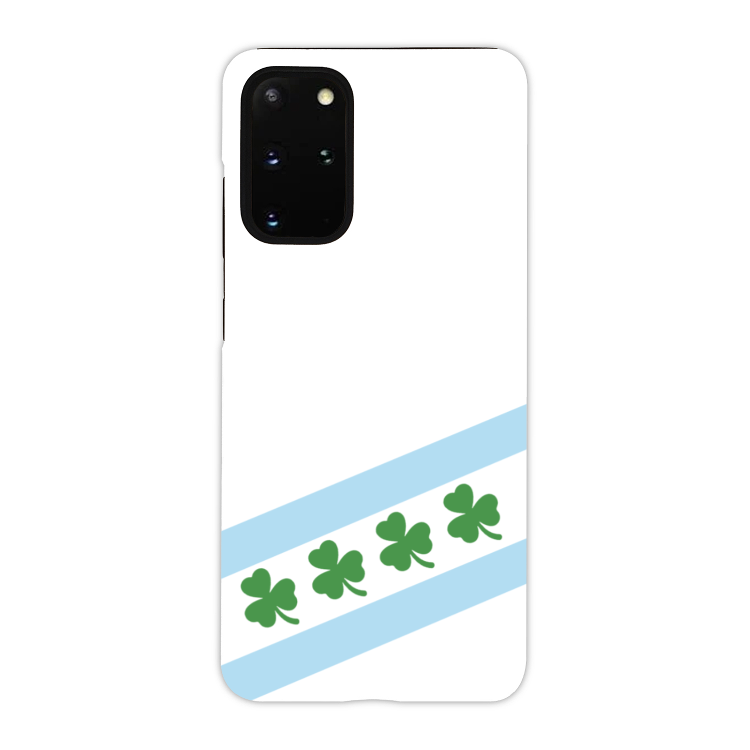 Chicago Flag Shamrock Tough Phone Case