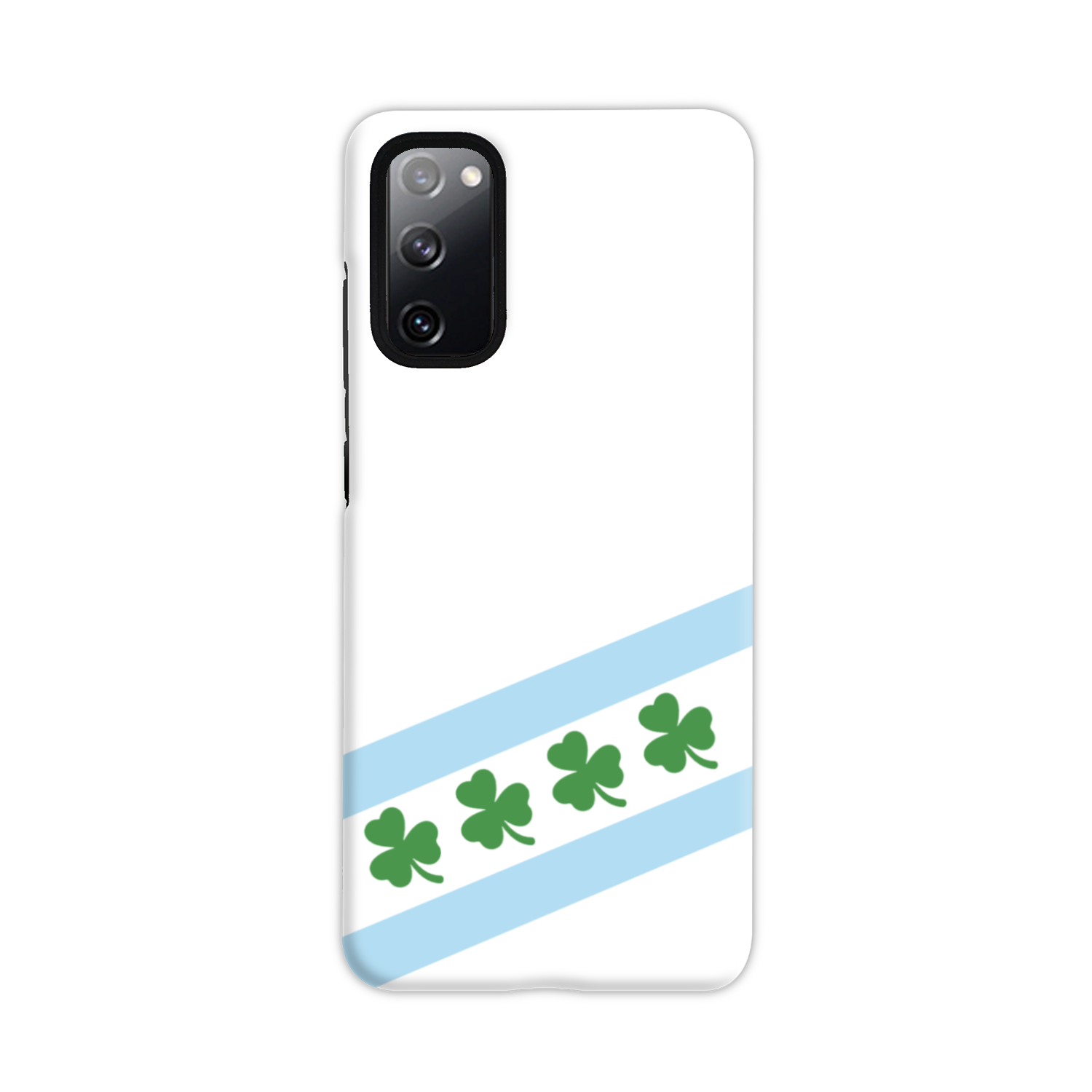 Chicago Flag Shamrock Tough Phone Case