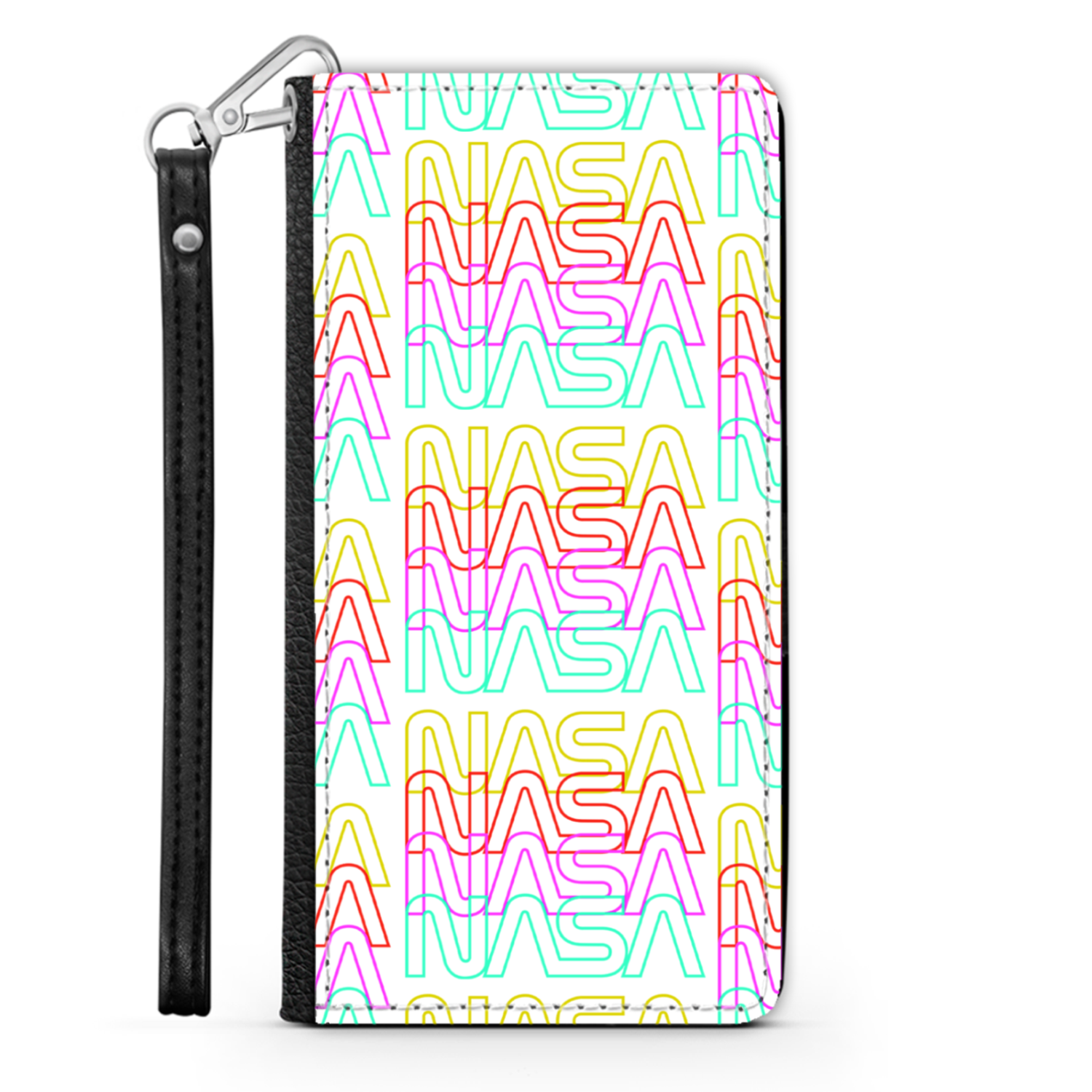 NASA Worm Wallet Phone Case