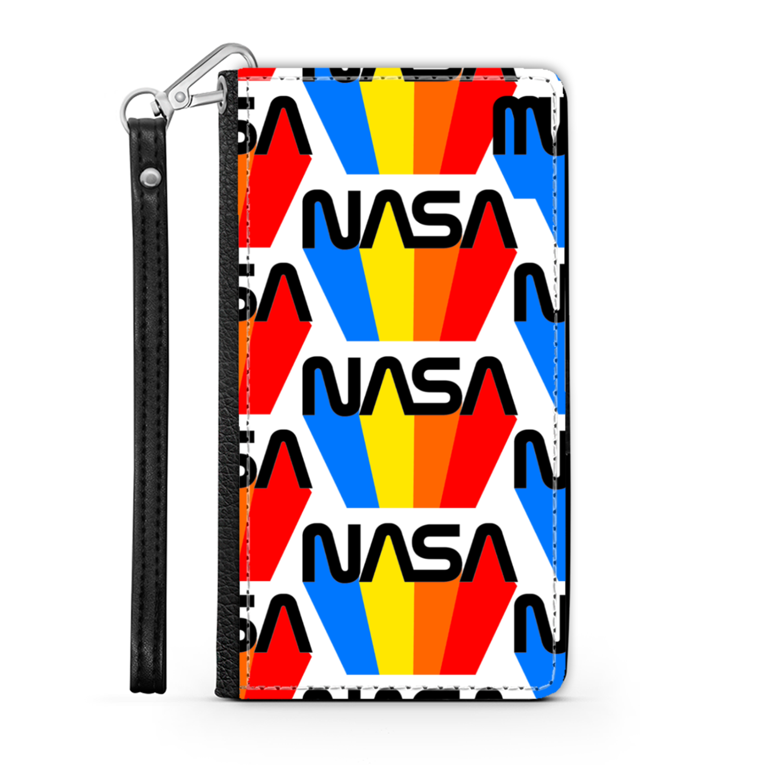 NASA 80's Retro Wallet Phone Case