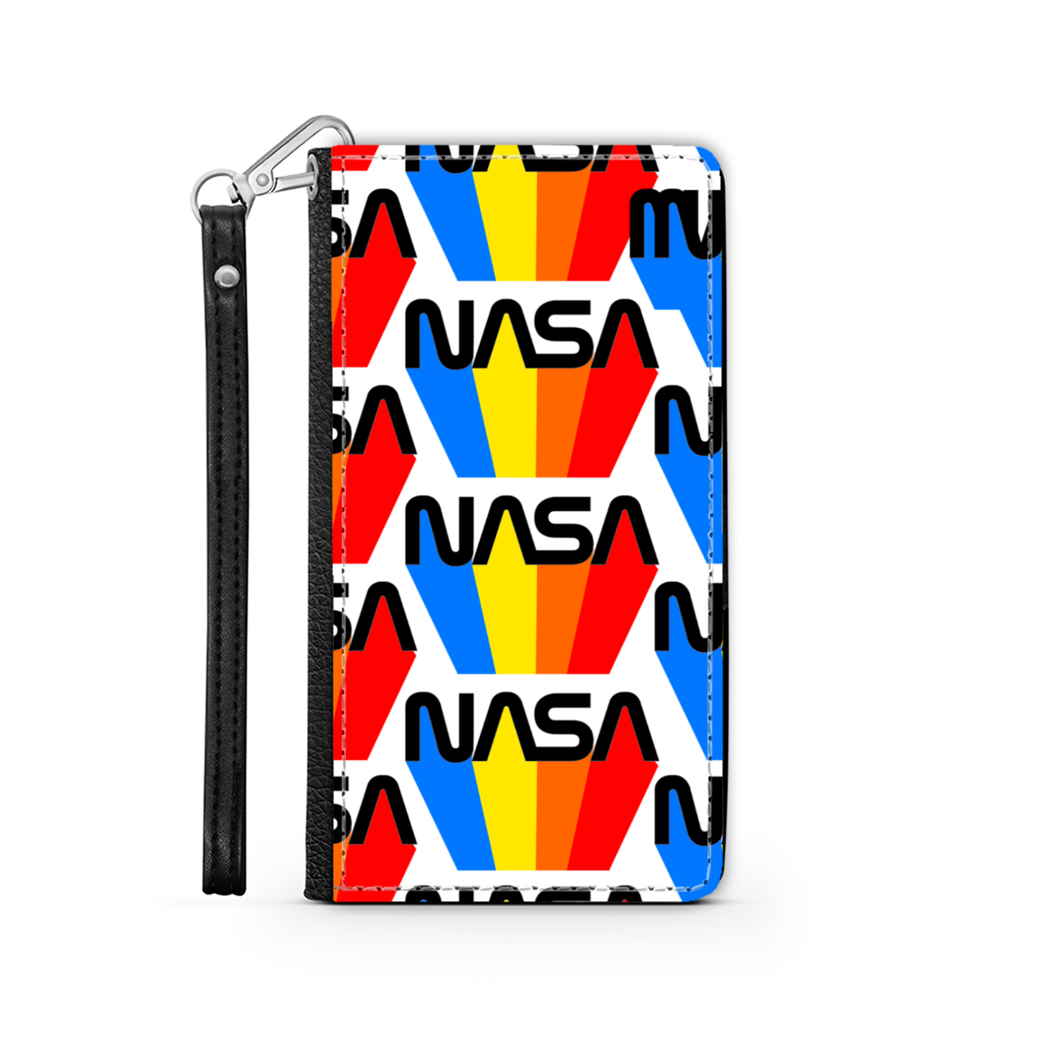 NASA 80's Retro Wallet Phone Case