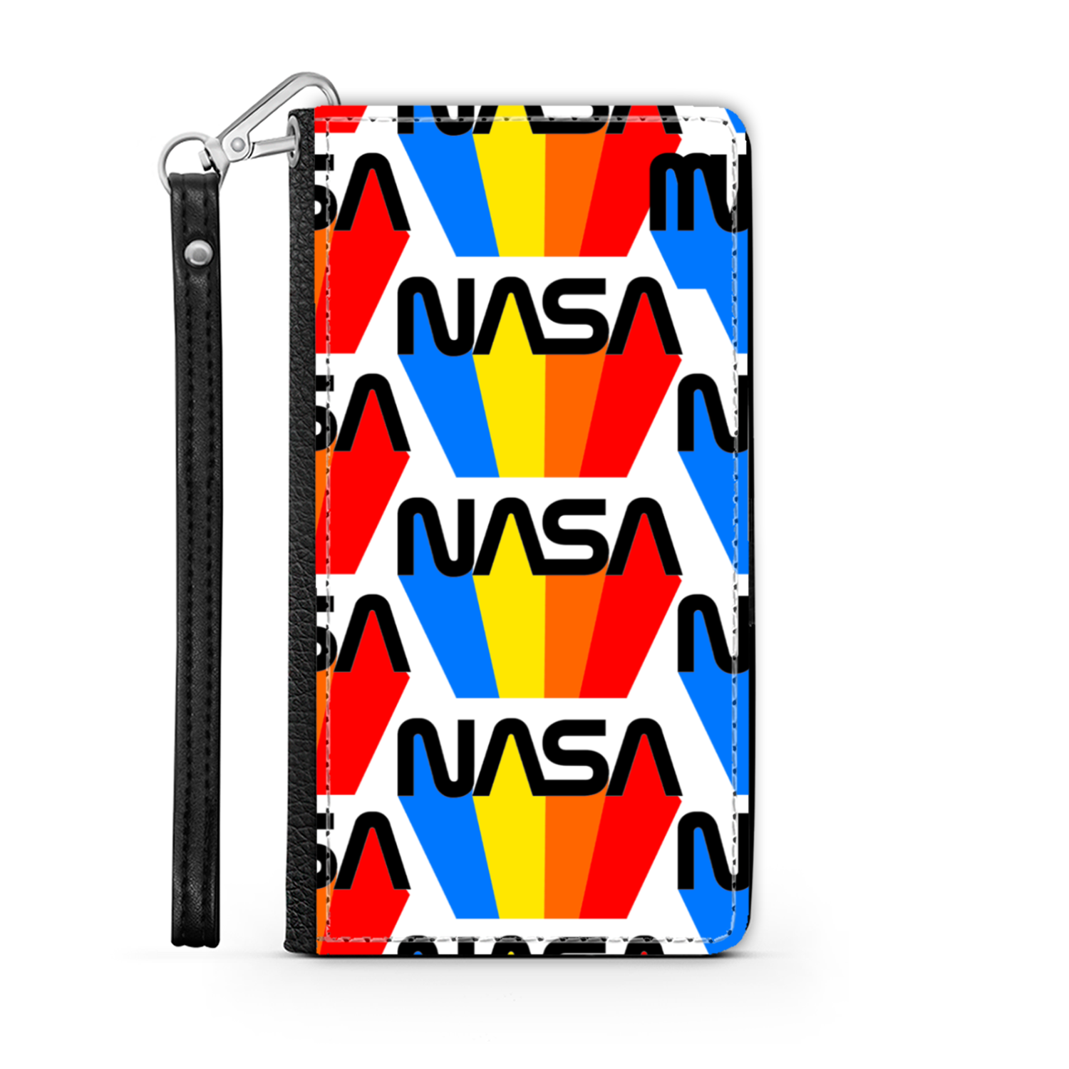 NASA 80's Retro Wallet Phone Case