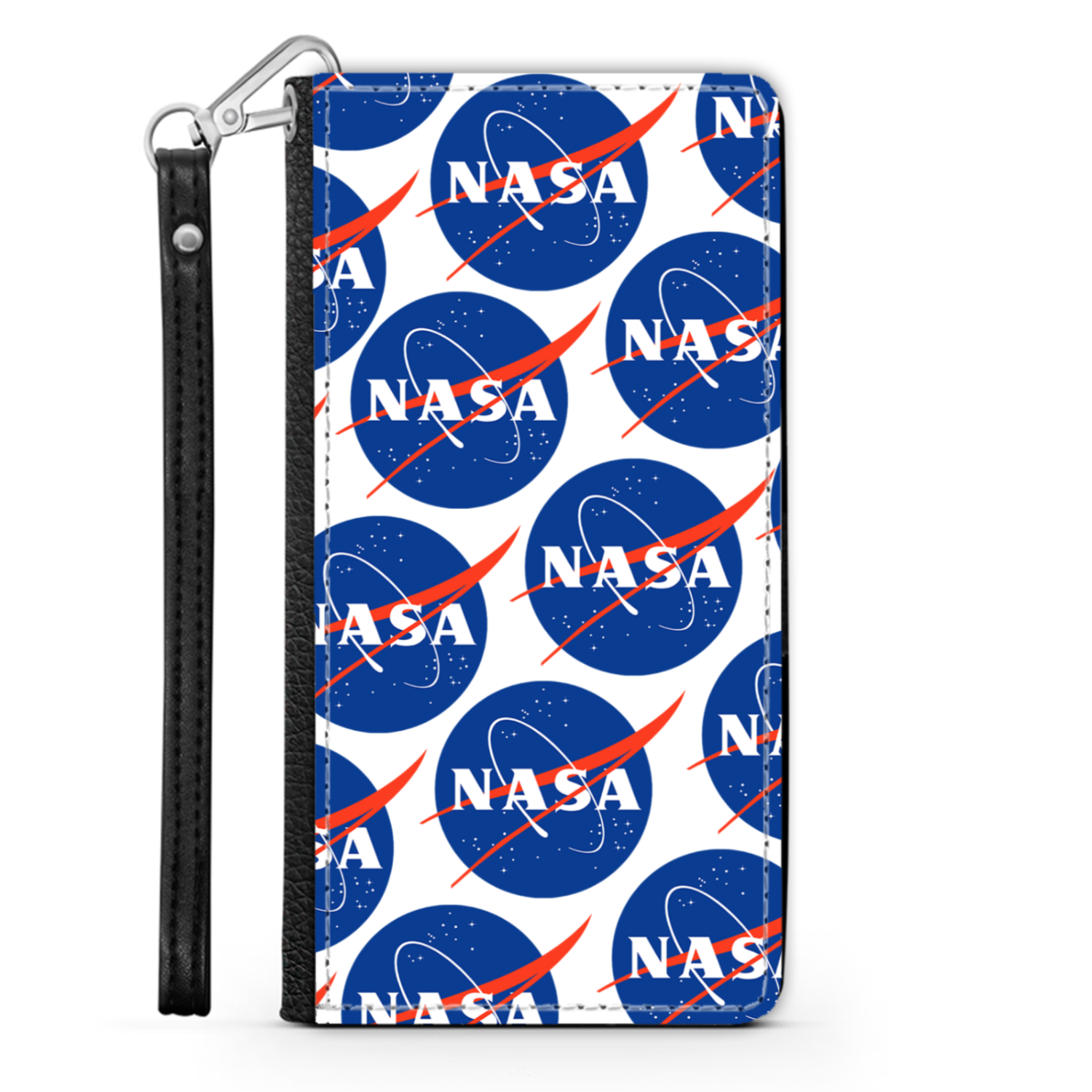 NASA Circle Logo Wallet Phone Case