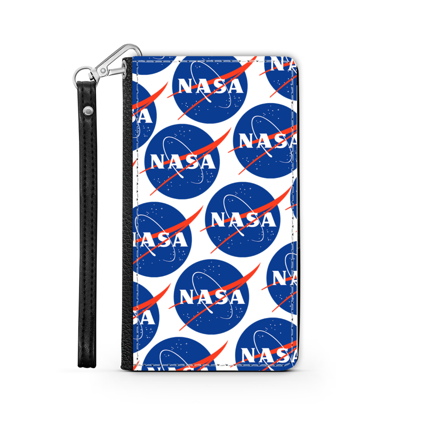 NASA Circle Logo Wallet Phone Case