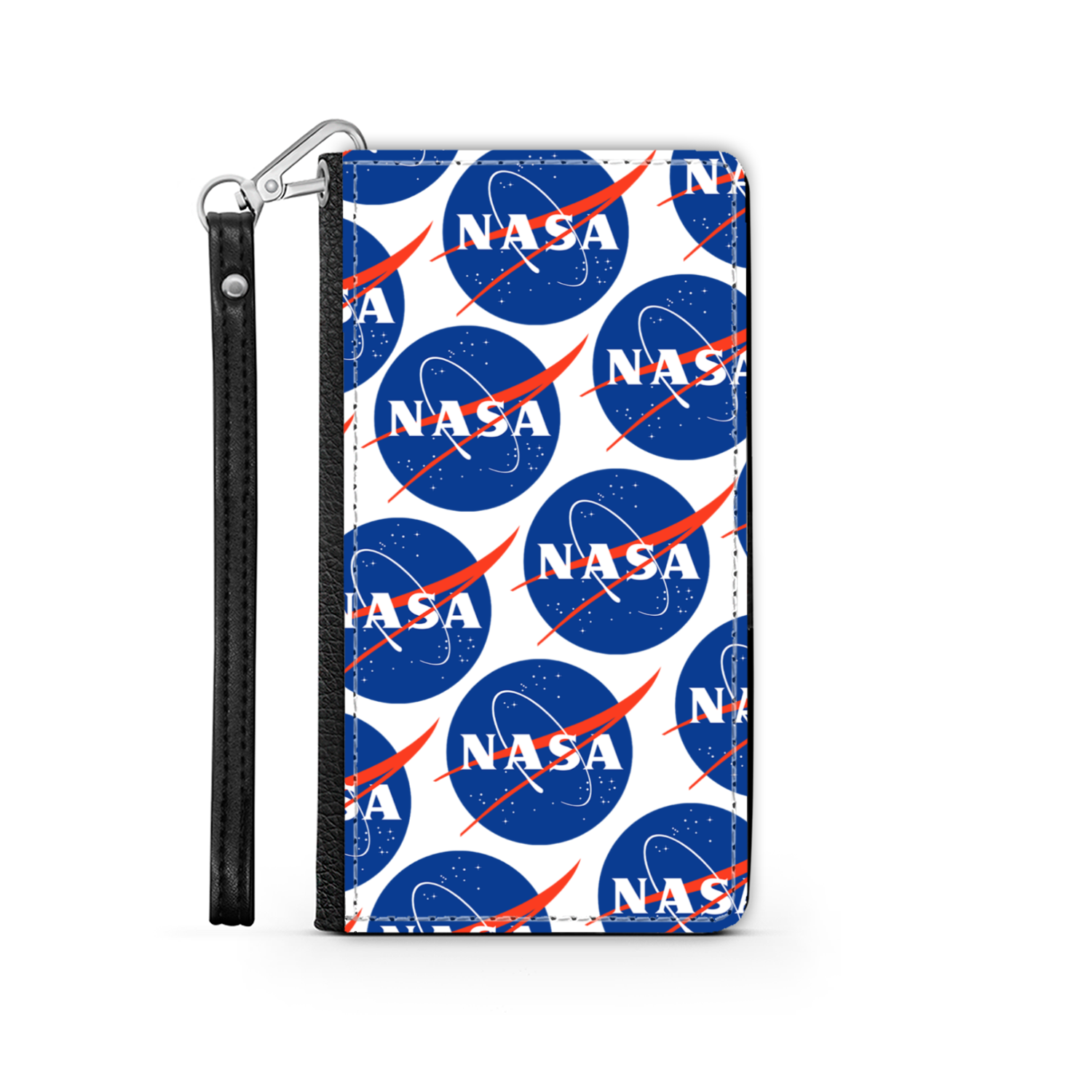 NASA Circle Logo Wallet Phone Case