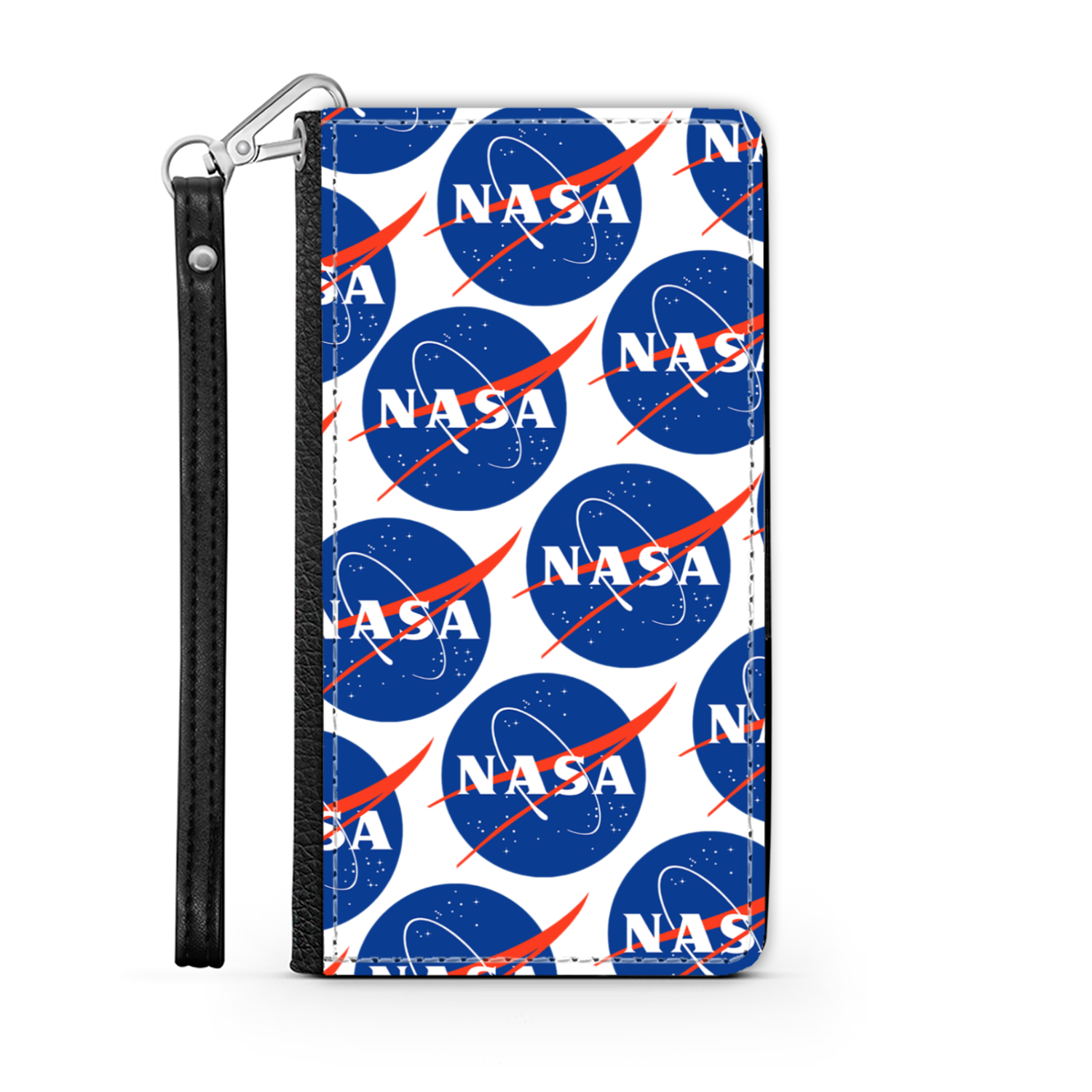 NASA Circle Logo Wallet Phone Case