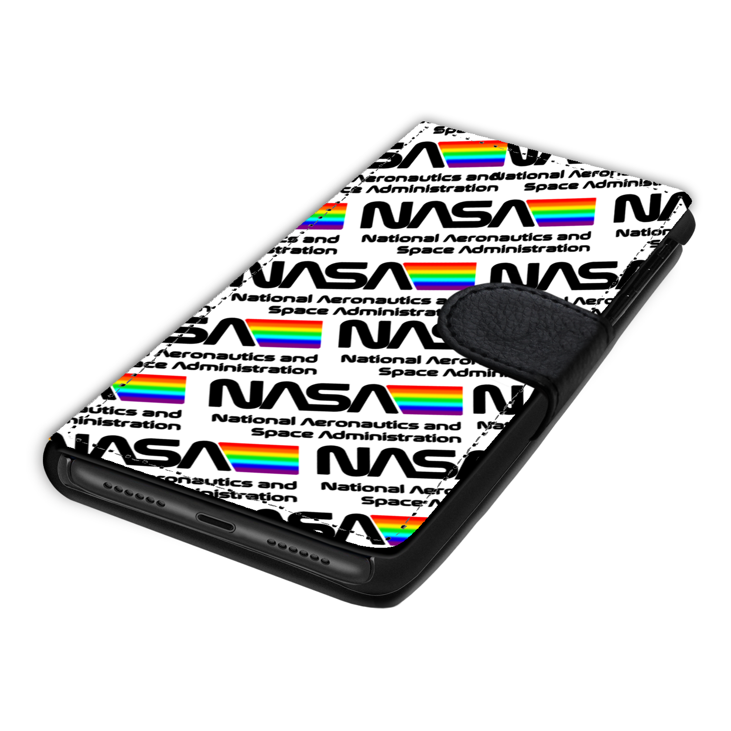 NASA Space Logo Wallet Phone Case