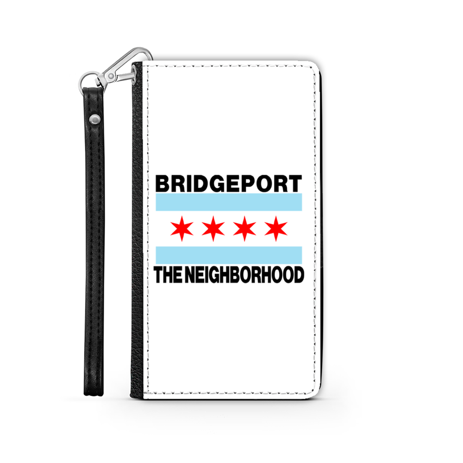 Chicago Flag Bridgeport Wallet Phone Case
