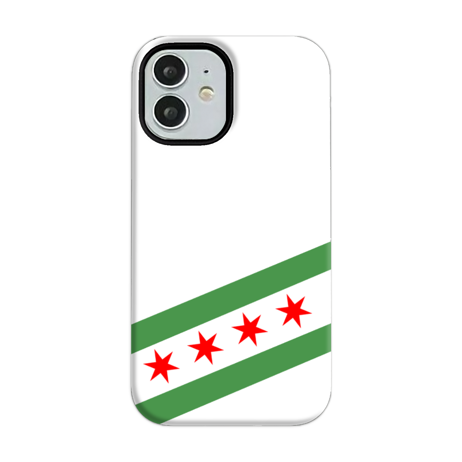 Chicago Flag Green River Tough Phone Case