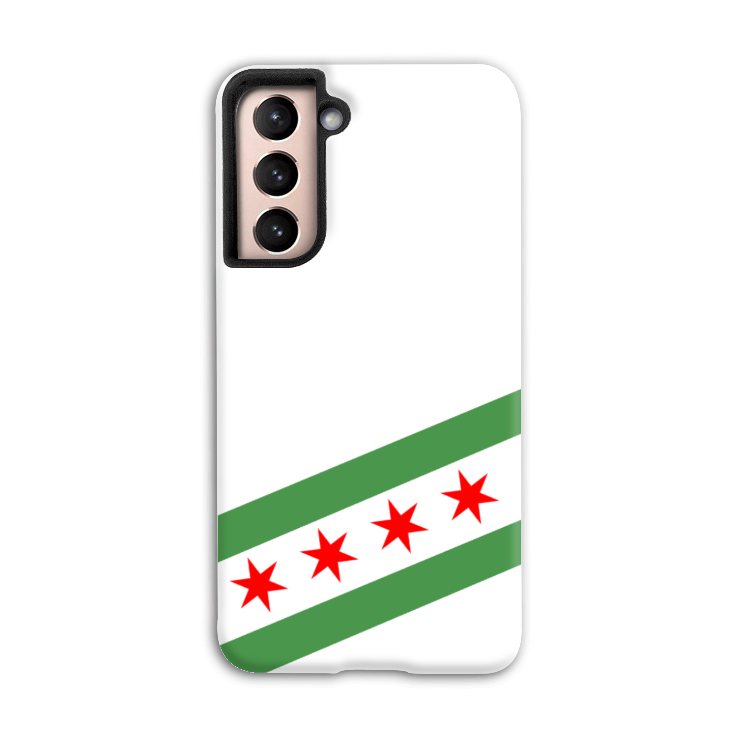 Chicago Flag Green River Tough Phone Case