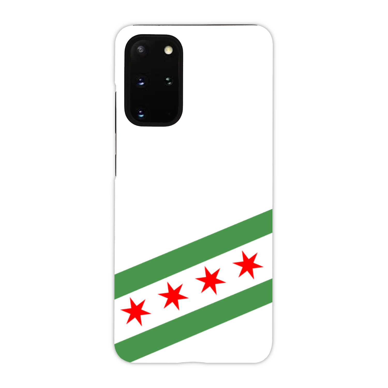 Chicago Flag Green River Tough Phone Case