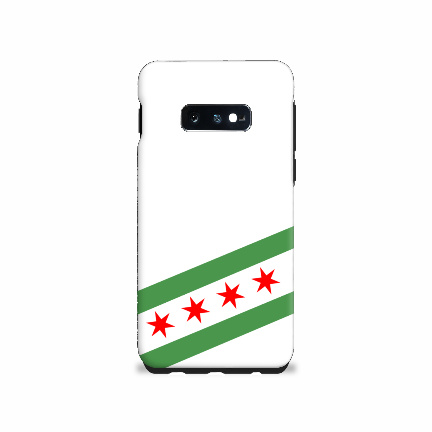 Chicago Flag Green River Tough Phone Case