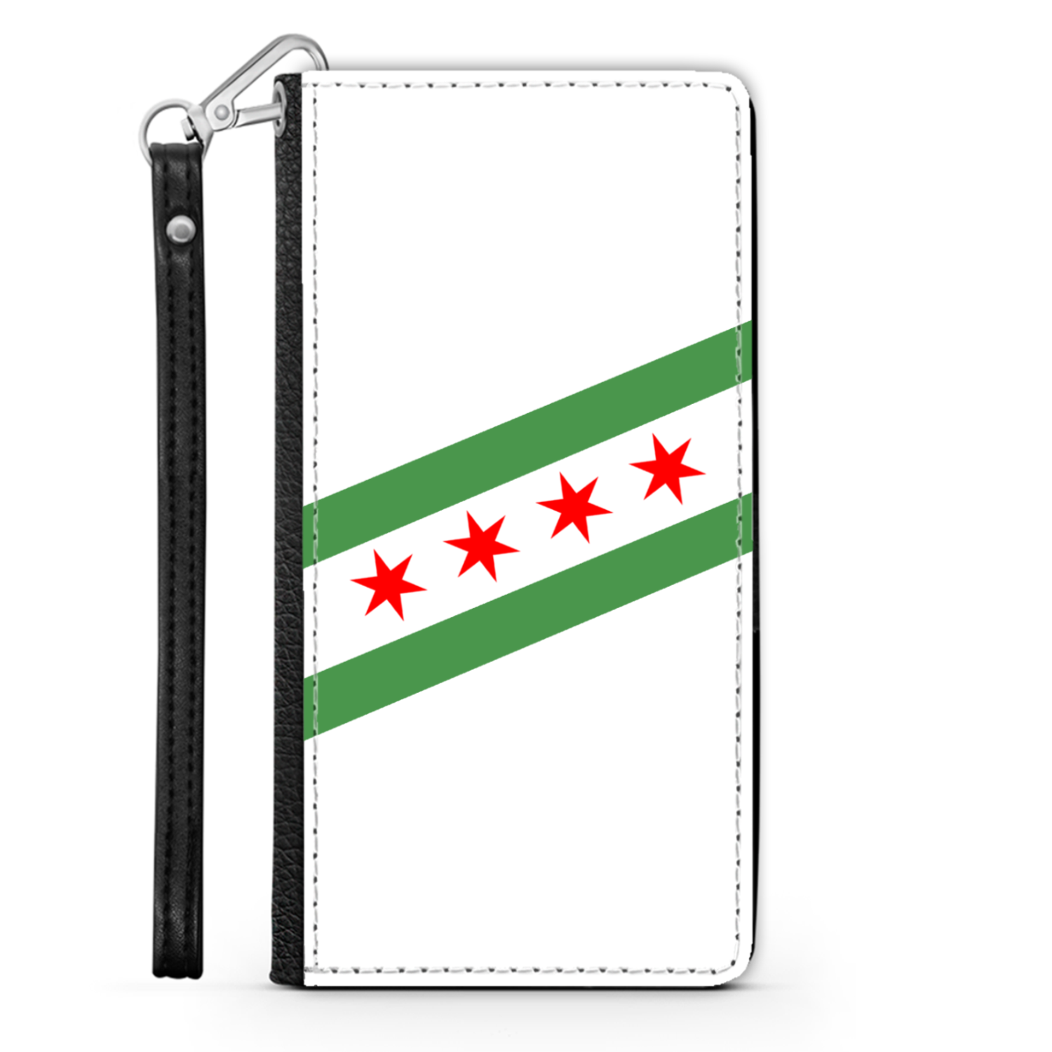 Chicago Flag Green River Phone Case