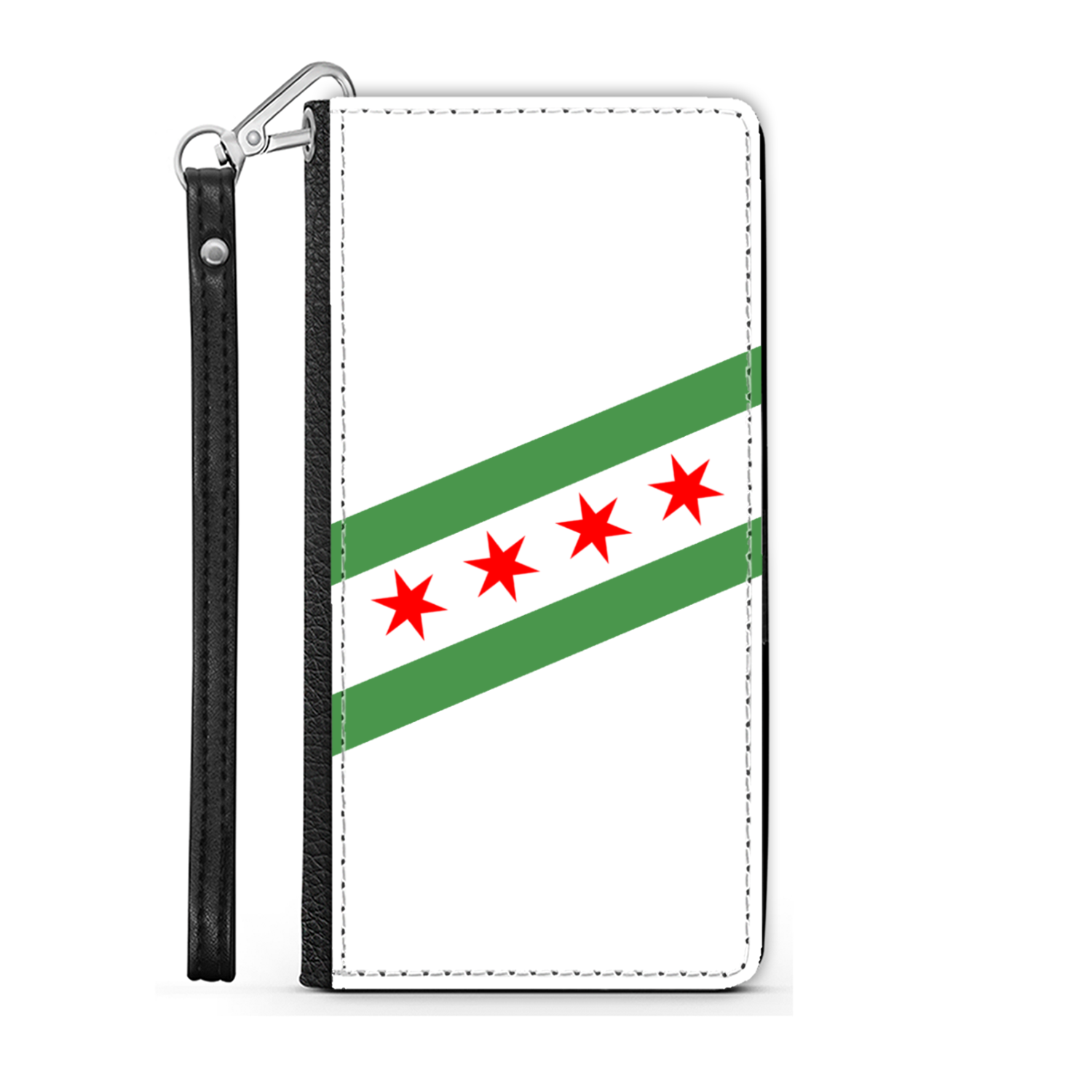 Chicago Flag Green River Phone Case