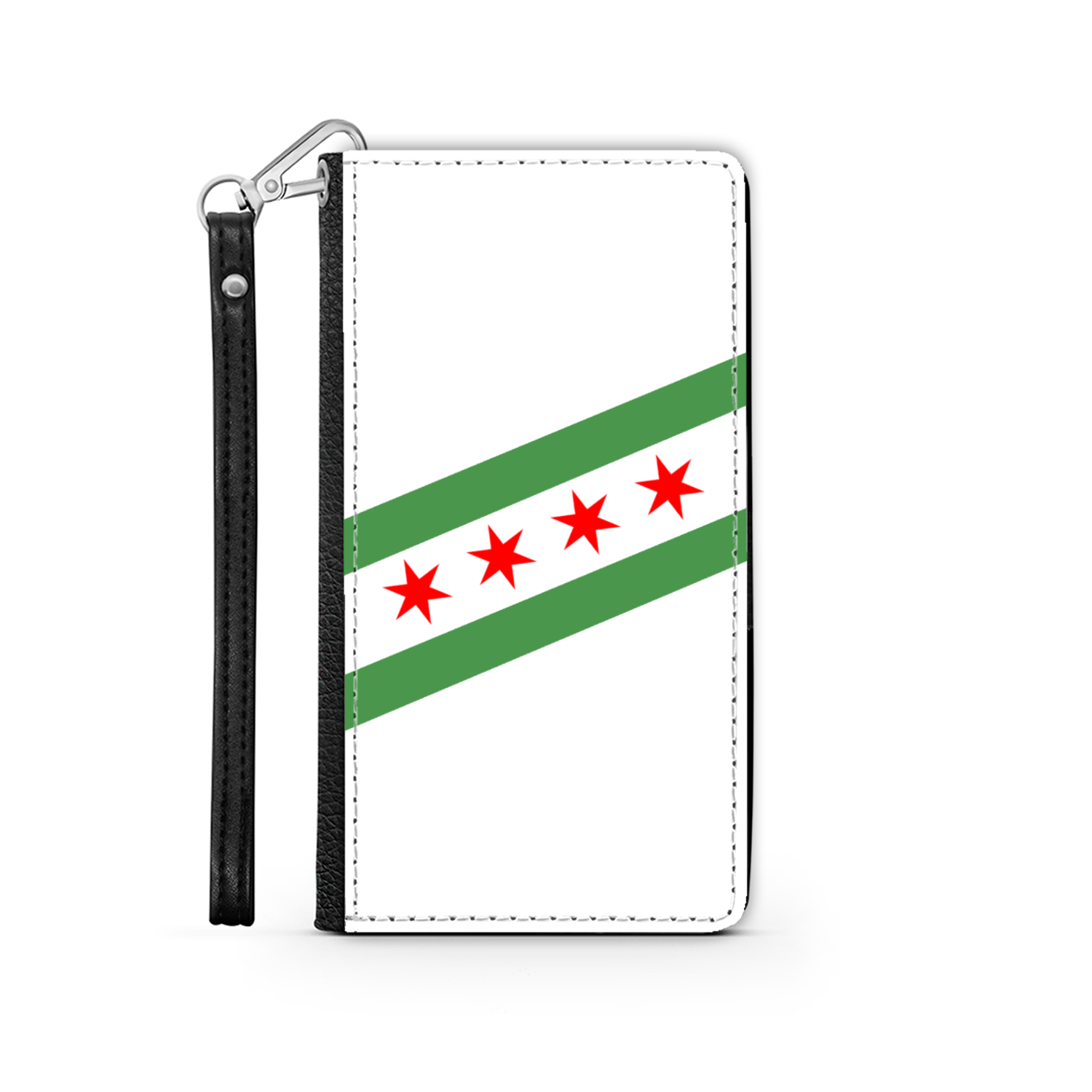 Chicago Flag Green River Phone Case