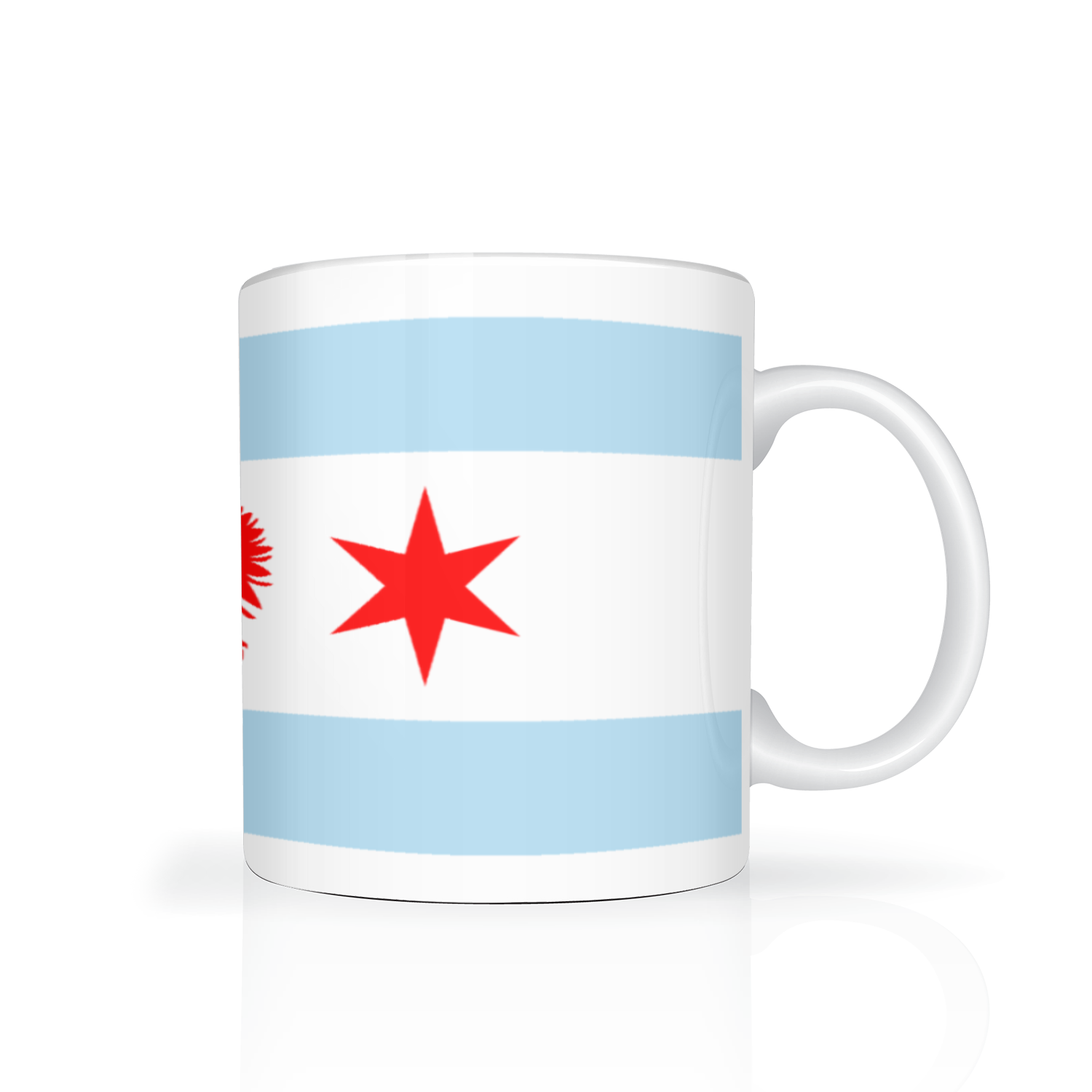 Chicago Flag Polish Single Eagle 11oz Mug