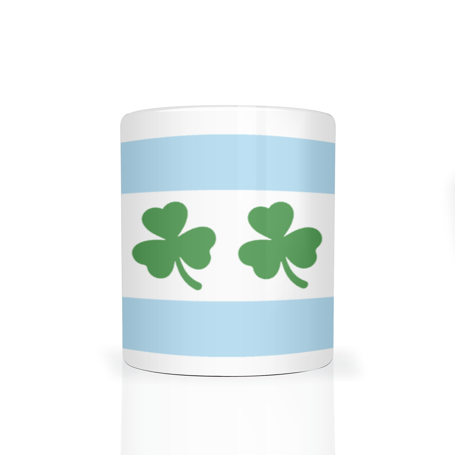 Chicago Flag Shamrock 11oz Mug