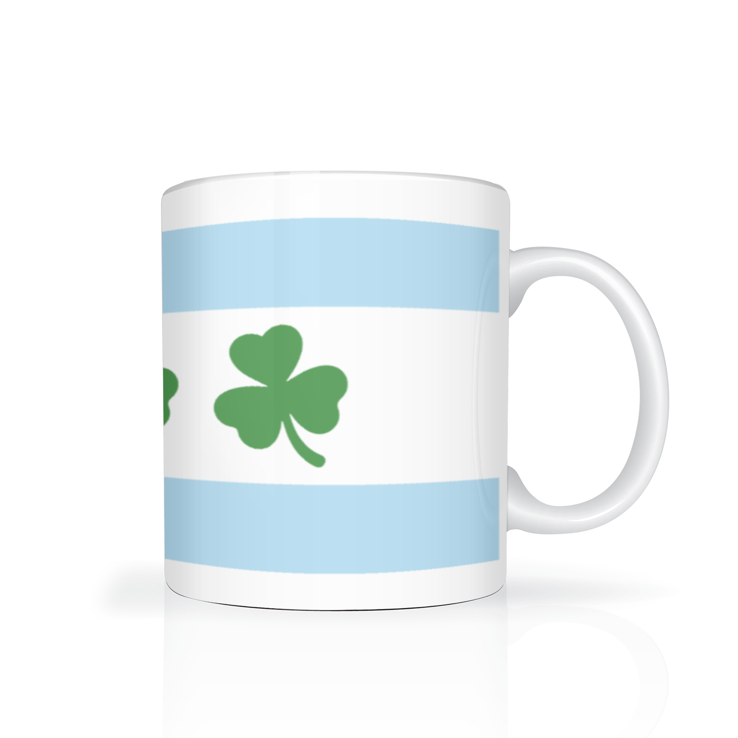 Chicago Flag Shamrock 11oz Mug