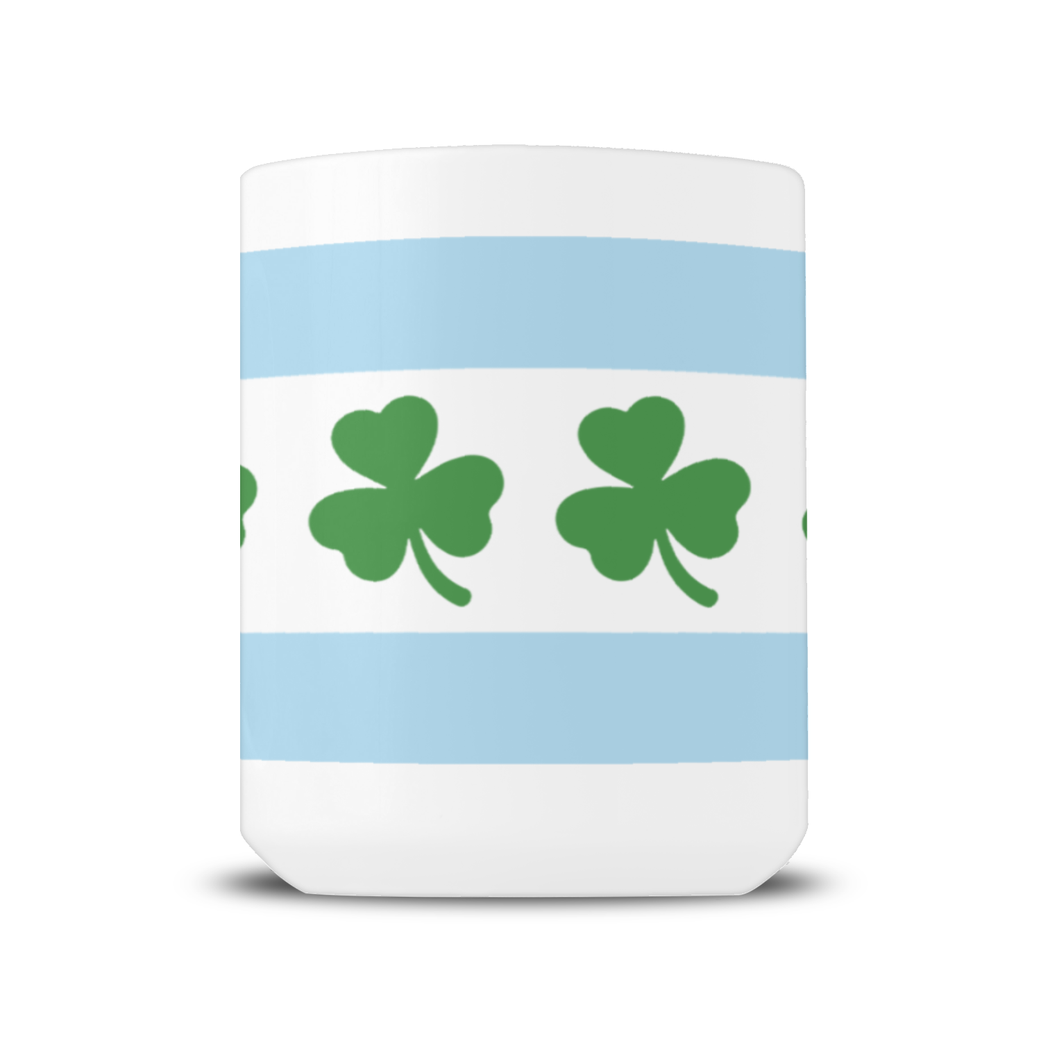 Chicago Flag Shamrock 15oz mug