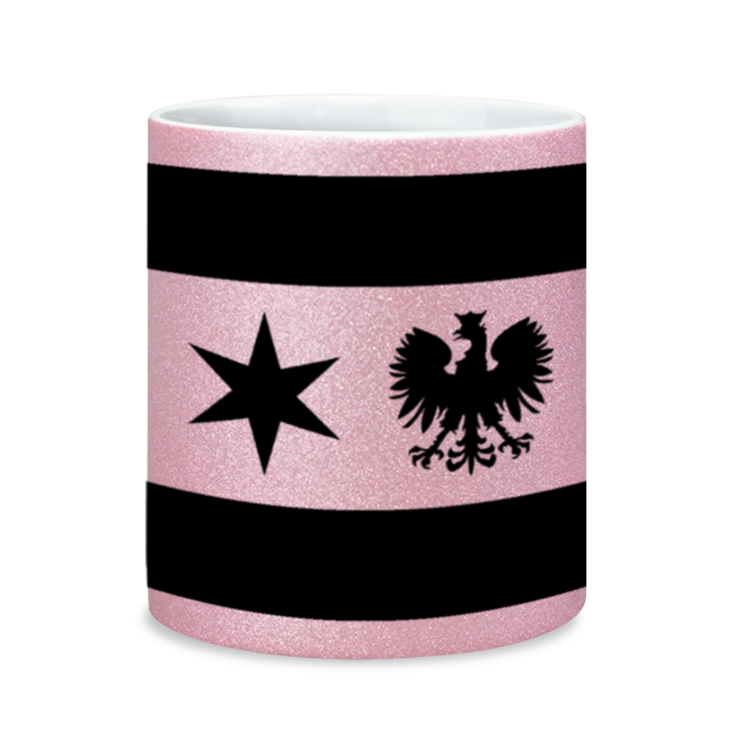 Chicago Flag Polish Single Eagle Sparkling 15oz Mug
