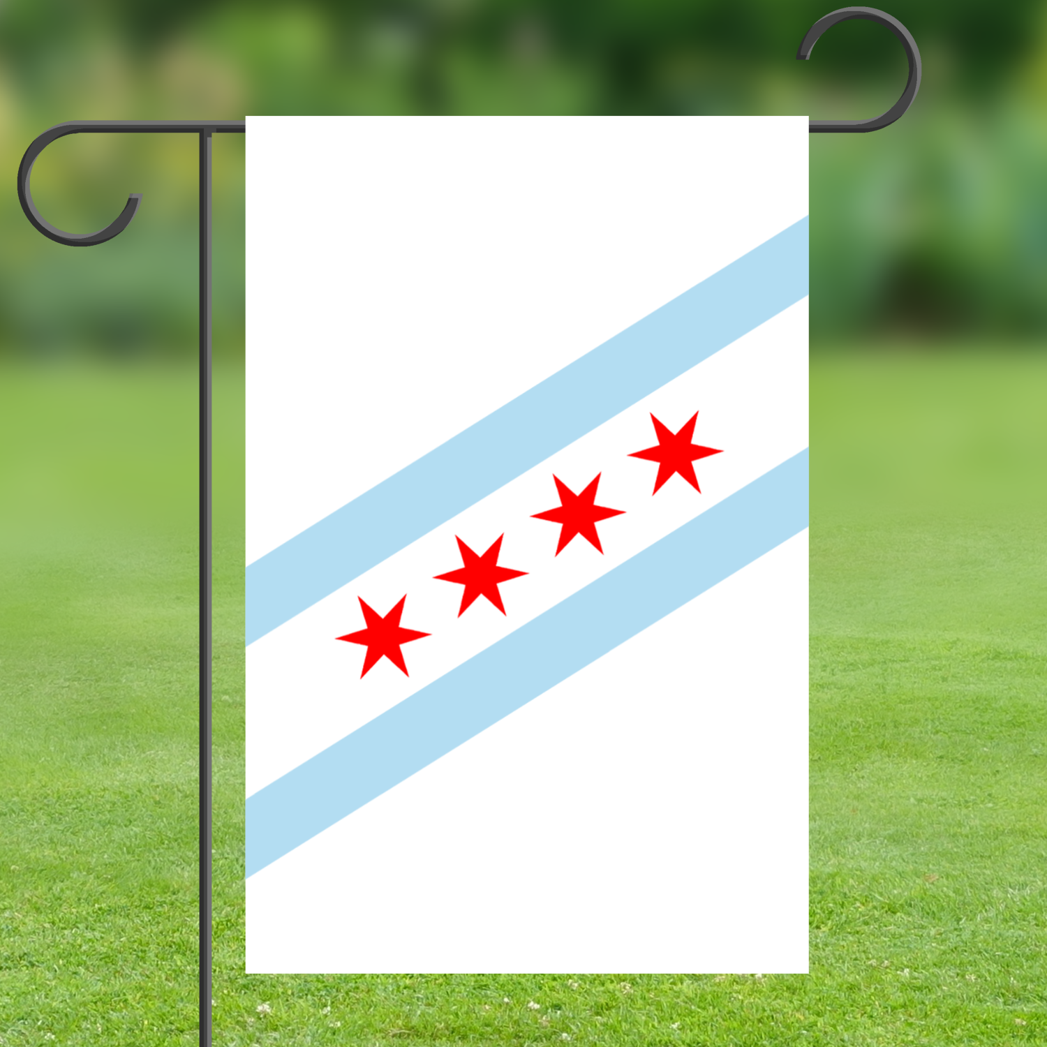Chicago Flag Garden Flag